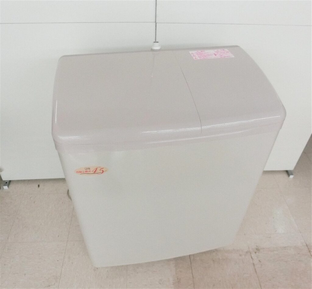 日立 HITACHI 自動二槽式電気洗濯機 4.5kg PA-T45K5 2019年製