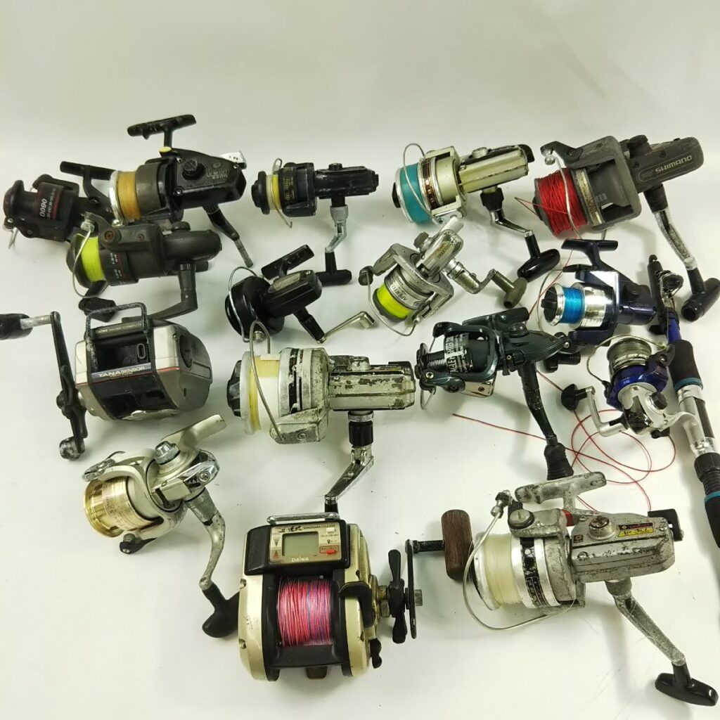 ジャンク 大量 リール 釣り道具 いろいろまとめて フィッシング 現状品