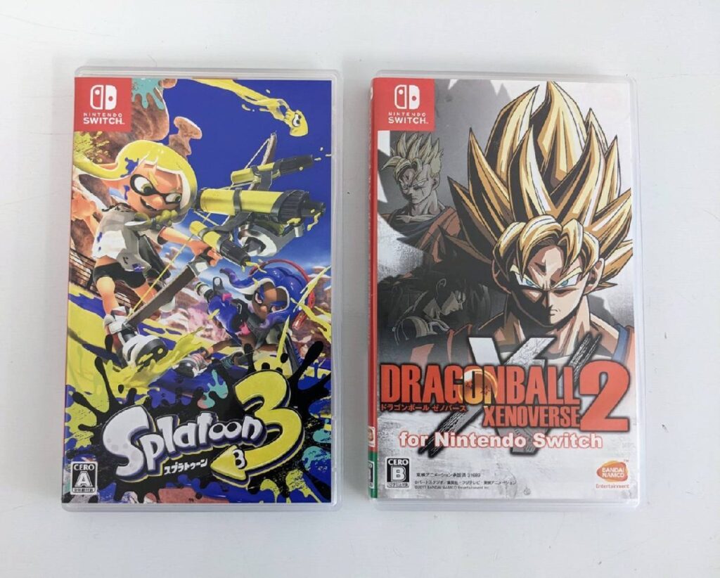 スプラトゥーン3 + ドラゴンボール ゼノバース2 for Nintendo Switch まとめ売り