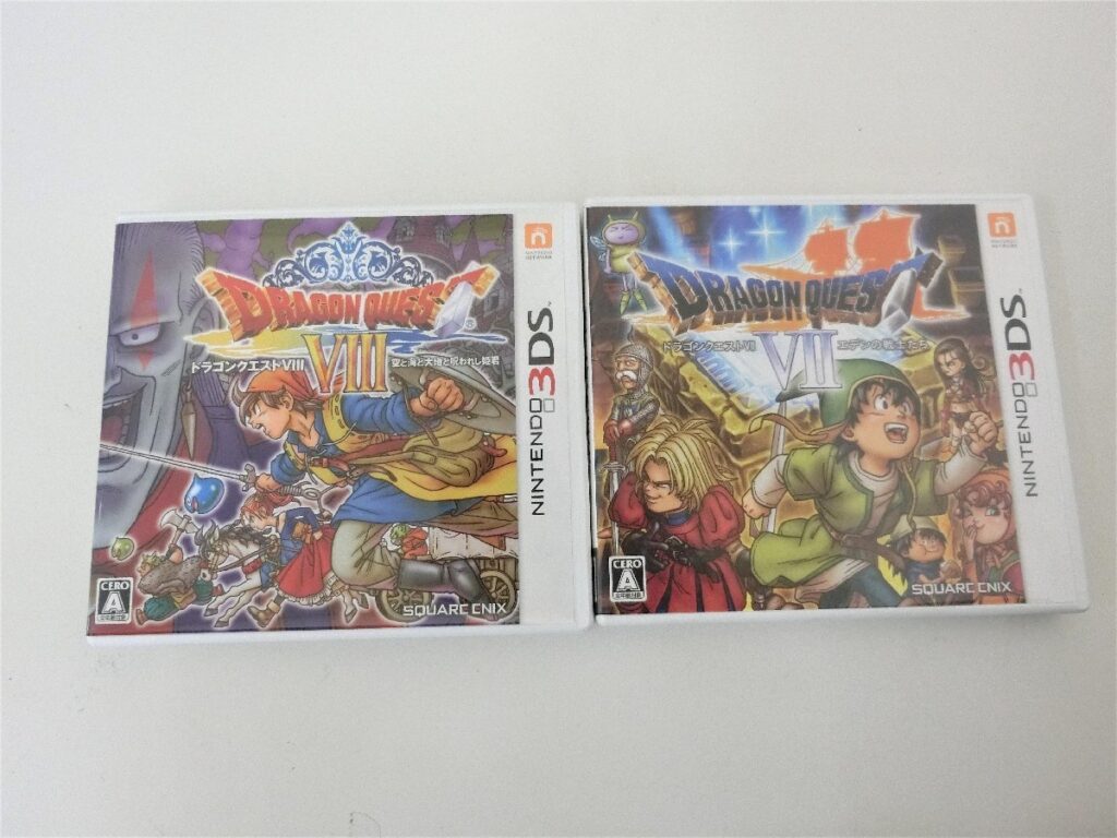 ドラゴンクエスト7 ドラゴンクエスト8 ニンテンドー3DS用ソフト