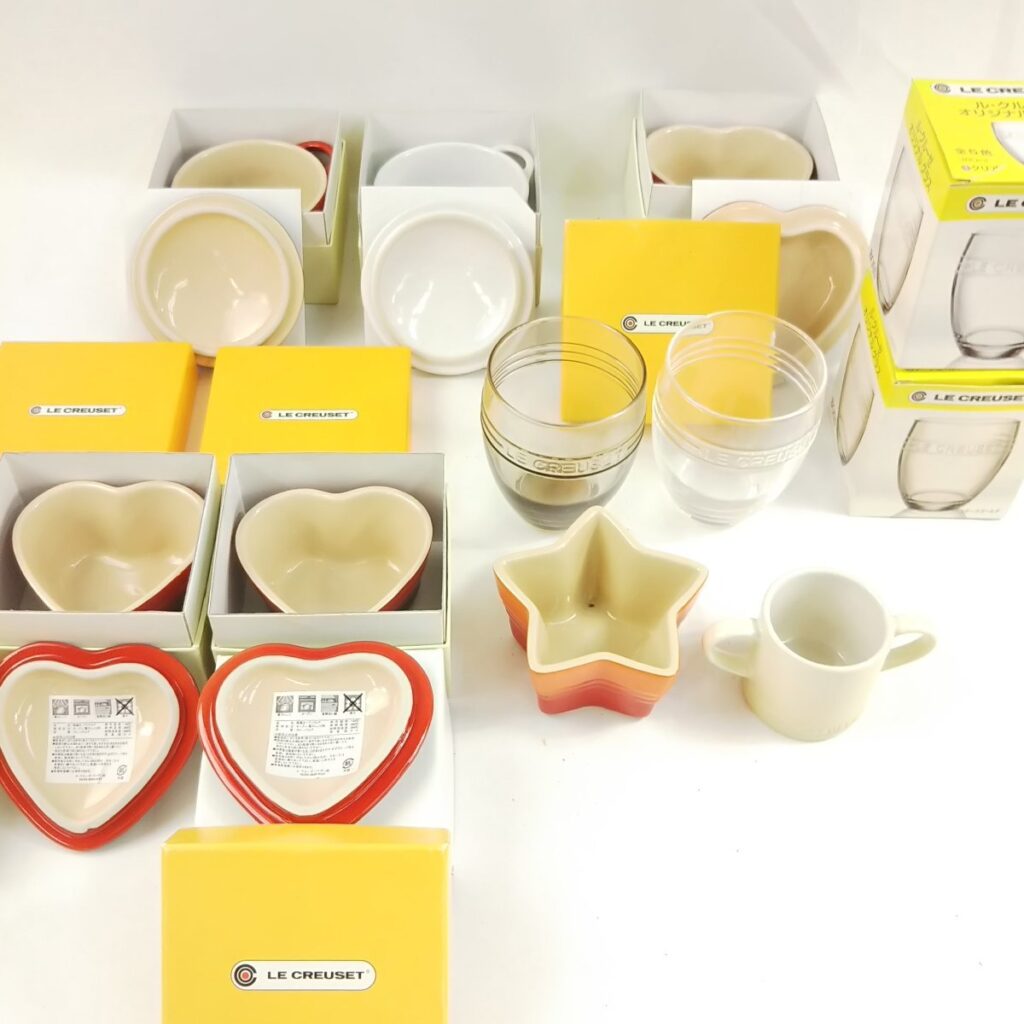 大量 未使用多数 ルクルーゼ LE CREUSE ココットなど 洋食器いろいろまとめて