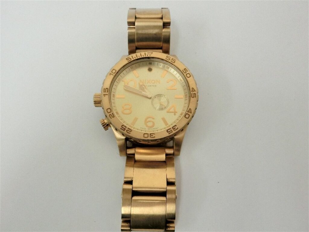 NIXON ニクソン THE 51-30 CHRONO 時計 SIMPLIFY ガラス亀裂あり