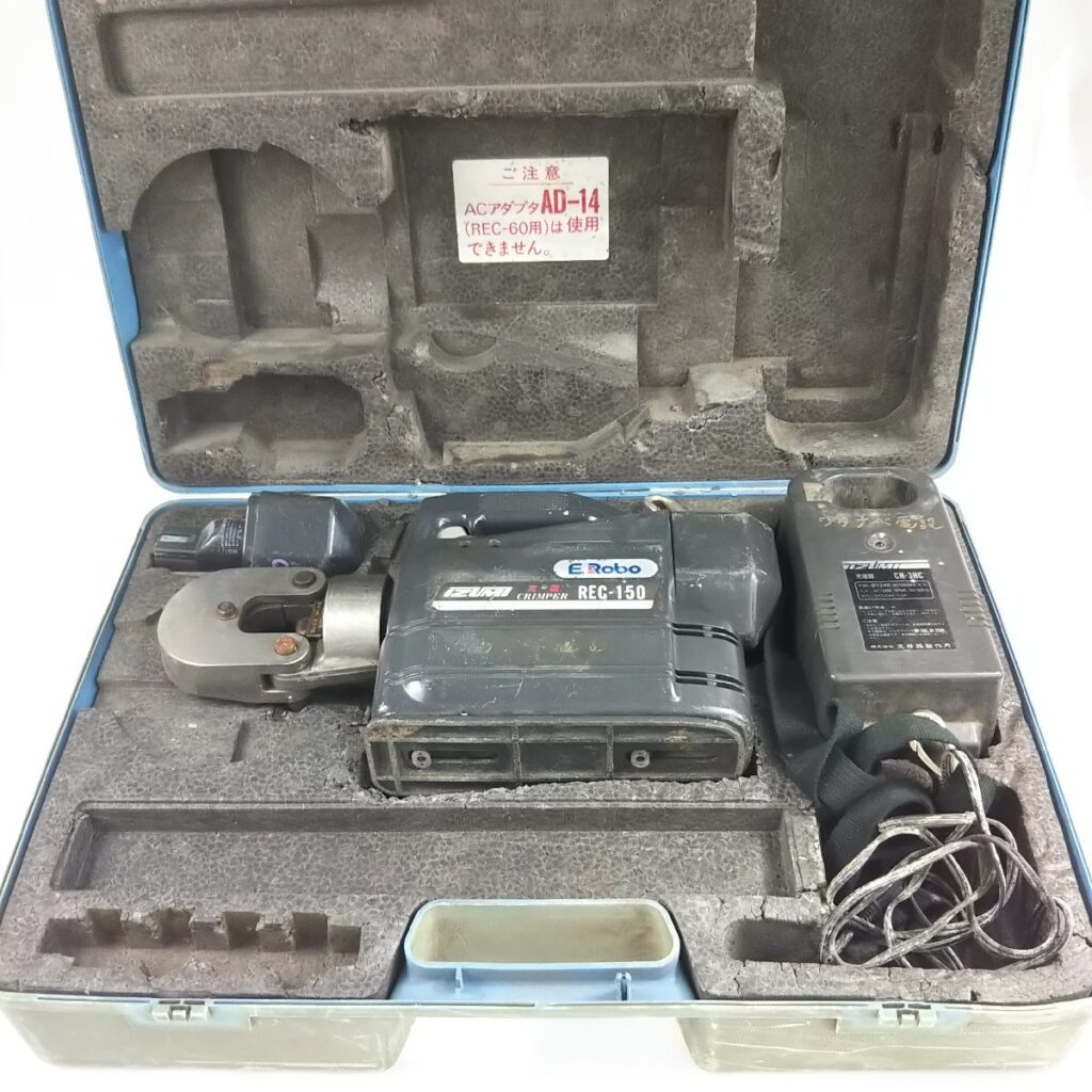 ジャンク IZUMI 泉精機 電動油圧式工具 ERobo REC-150 動作未確認 現状品