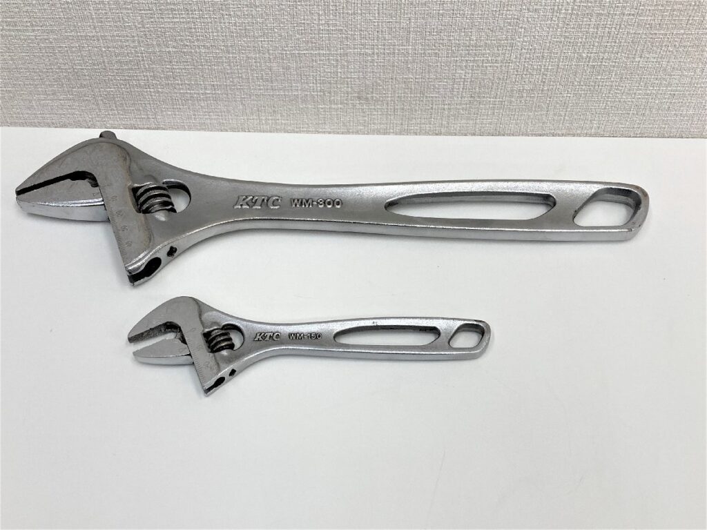 KTC モンキーレンチ WM-300 300mm/WM-150 150mm 工具 2個セット