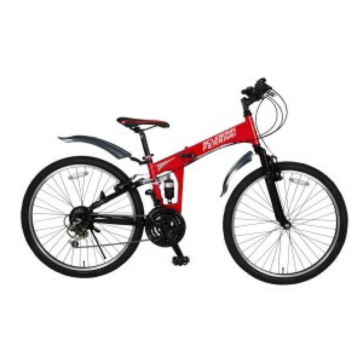 Ferrari フェラーリ 折りたたみ自転車 FD-MTB26 18s 26インチ