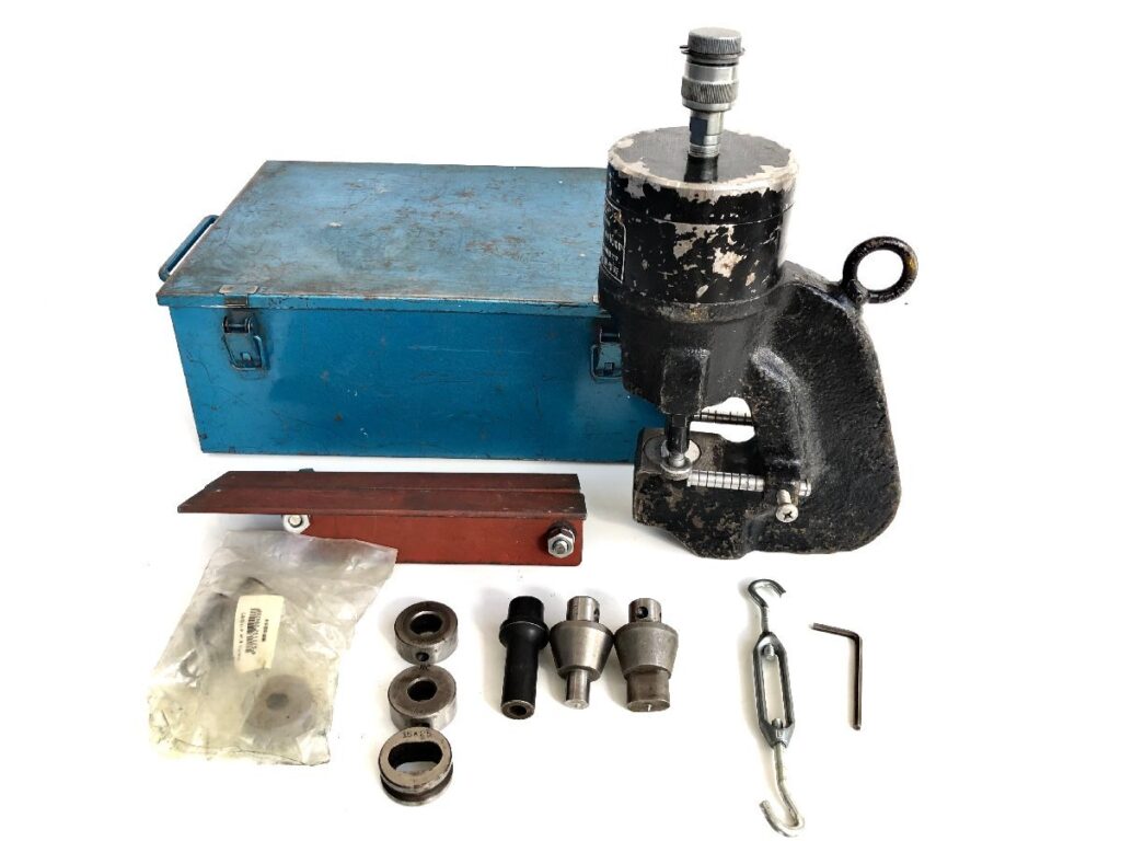 西田製作所 油圧パンチ NC-P16C 油圧式 パンチャーヘッド 鉄工用 穴あけ