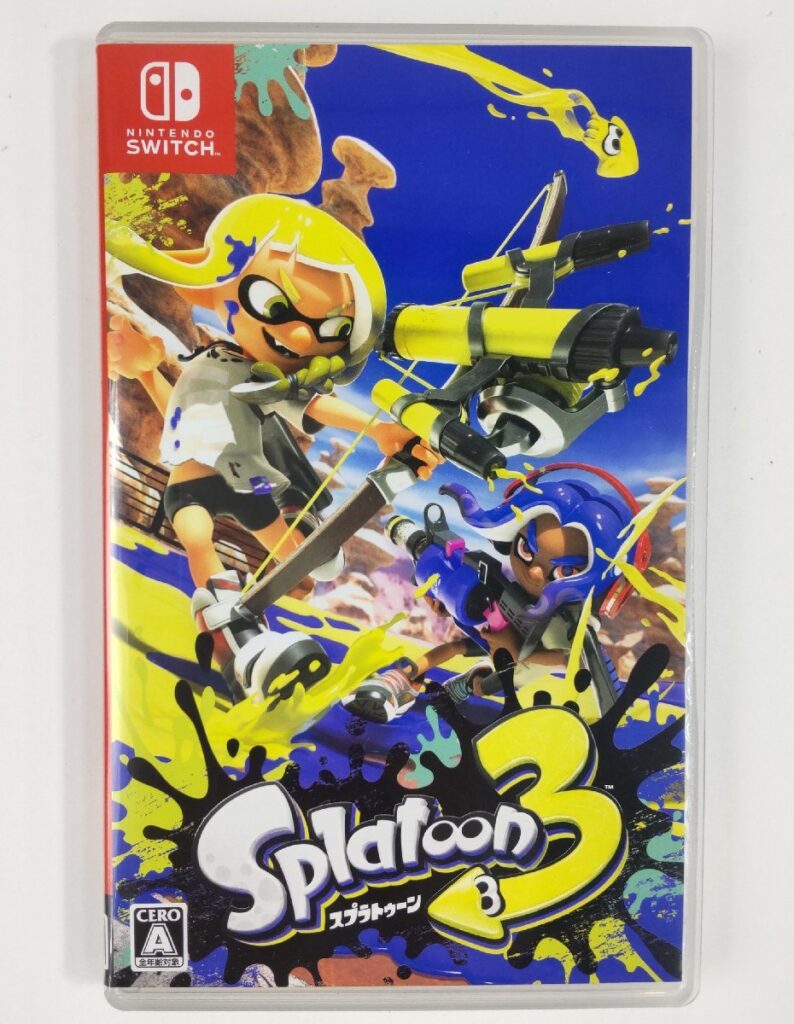 動作未確認 NINTENDO SWITCH スイッチ用ゲームソフト Splatoon3/スプラトゥーン3 ニンテンドー スプラ3