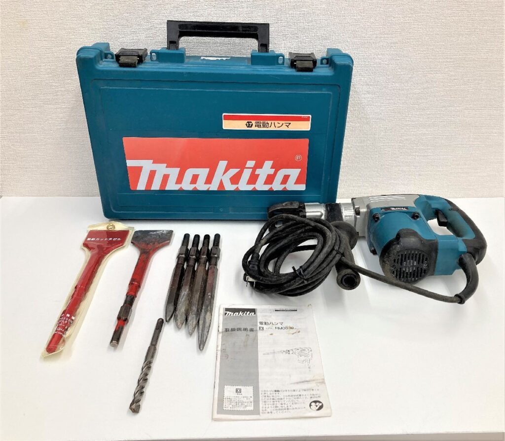 makita マキタ 電動ハンマ HM0830 電動工具 ハツリ ケース付き