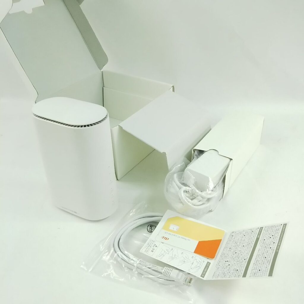 Speed Wi-Fi HOME 5G L11 ZTR01 ルーター KDDI 2021年製