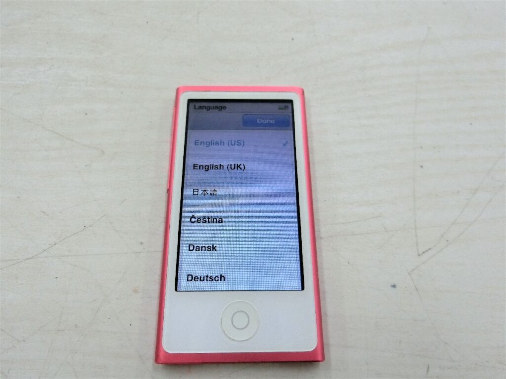 Apple iPod nano 第7世代 本体のみ A1446 初期化済み