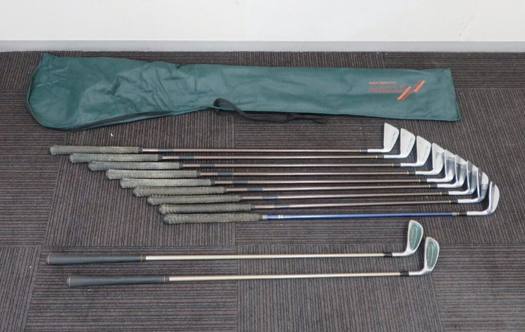 ゴルフクラブ アイアン まとめ MIZUNO ミズノ chime.e 5番 7番 Mizuno Pro ミズノ WD アイアン 3~9番 P P/S 計11本