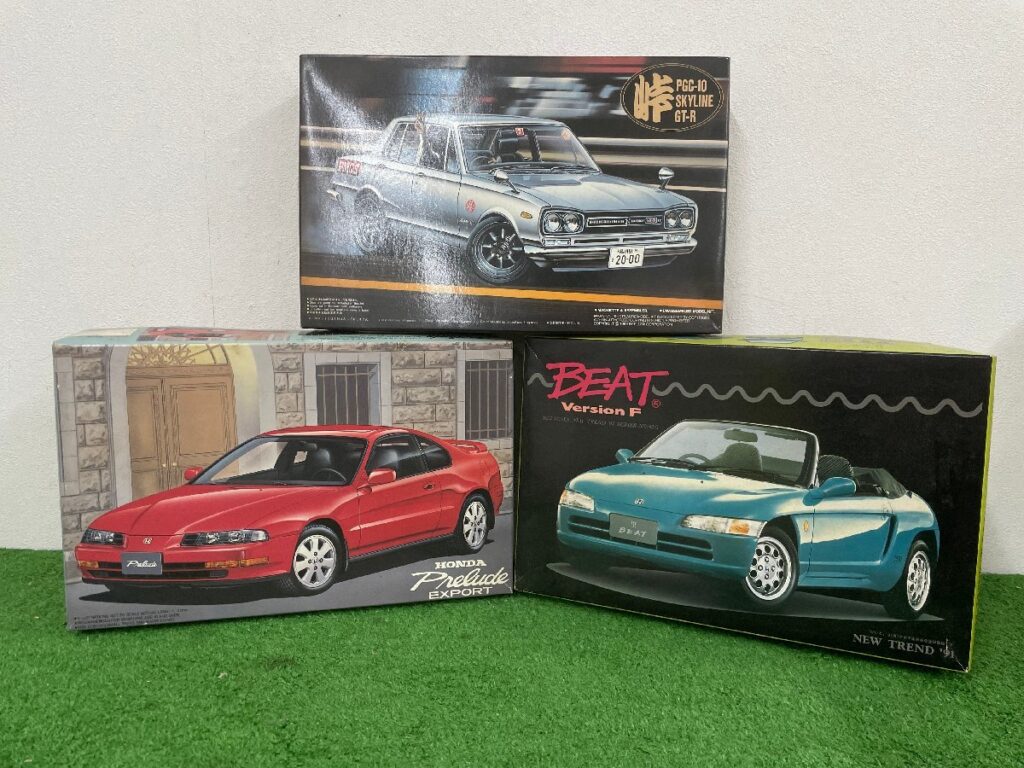 FUJIMI フジミ 1/24 峠 ハコスカGT-R ニュートレンド‘91シリーズ ホンダ ビート プレリュードエクスポート プラモデル
