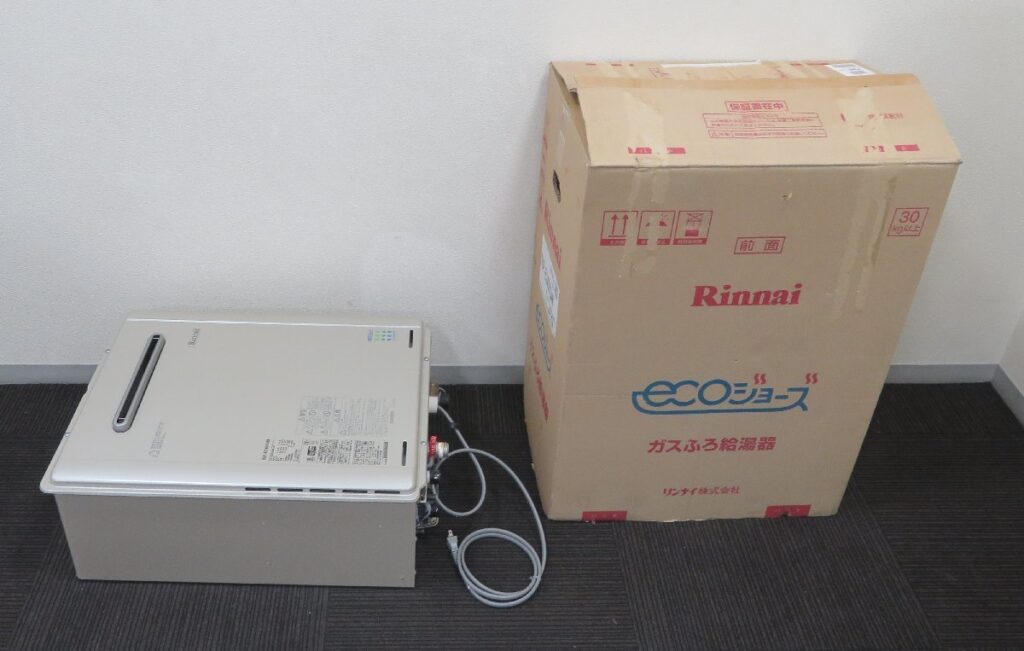 開封済み・未使用品 3-22 Rinnai リンナイ RUF-E2405SAW ecoジョーズ 都市ガス用 給湯器 通電及び動作未確認