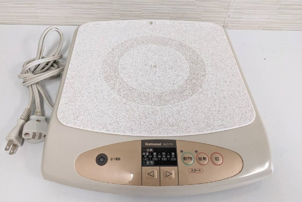 National 卓上IH調理器 IHクッキングヒーター KZ-P3 通電確認済み