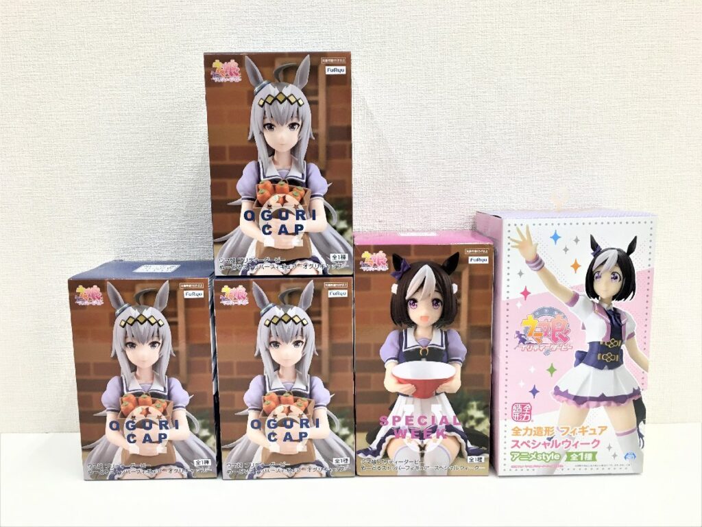 ウマ娘 プリティーダービー ぬーどるストッパー/全力造形 フィギュア 5点 まとめ売り