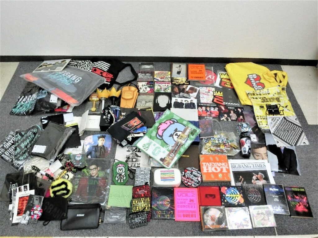 BIG BANG ビッグバン グッズ バッグ/ポーチ/ペンライト 等 まとめて