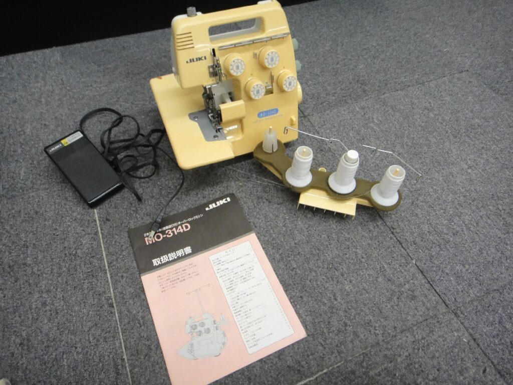 JUKI ジューキ ロックミシン MO-314D 簡易動作OK