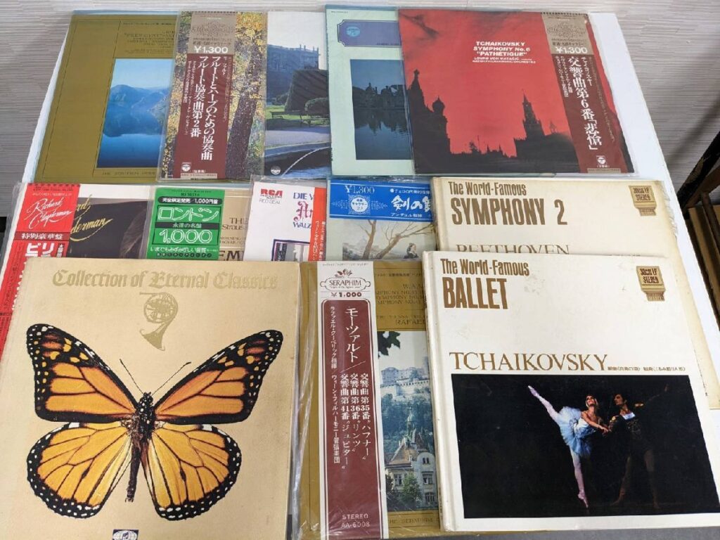 LP レコード まとめ売り クラシック 合唱曲 Collection of Eternal Classics モーツァルト チャイコフスキー 他