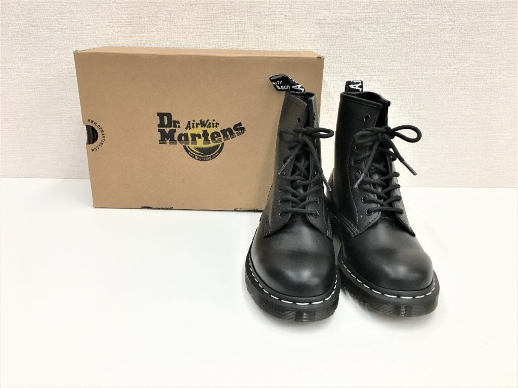 Dr.Martens ドクターマーチン 8ホールブーツ 1460 WS UK7 26.0cm ワークブーツ ホワイトステッチ ブラック