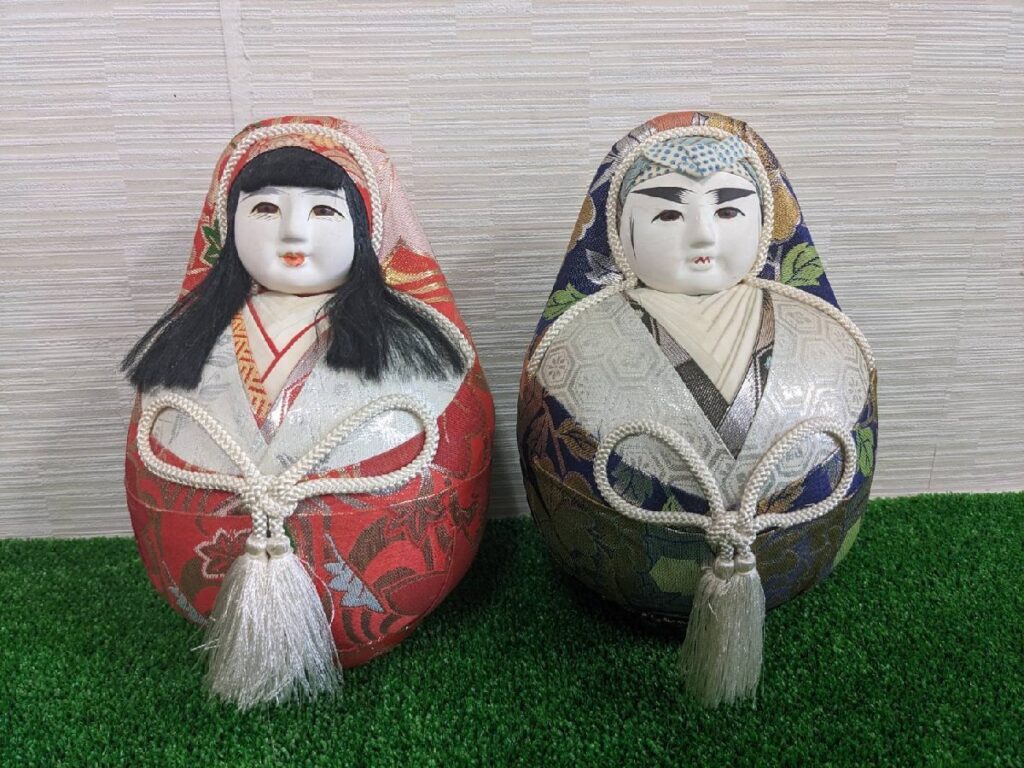 姫だるま・錦だるま　起き上がりこぼし　郷土玩具