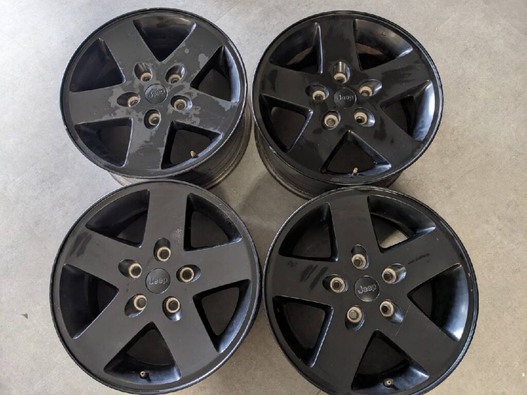 Jeep ホイール 17インチ 7.5J+44.45 5穴 4本セット