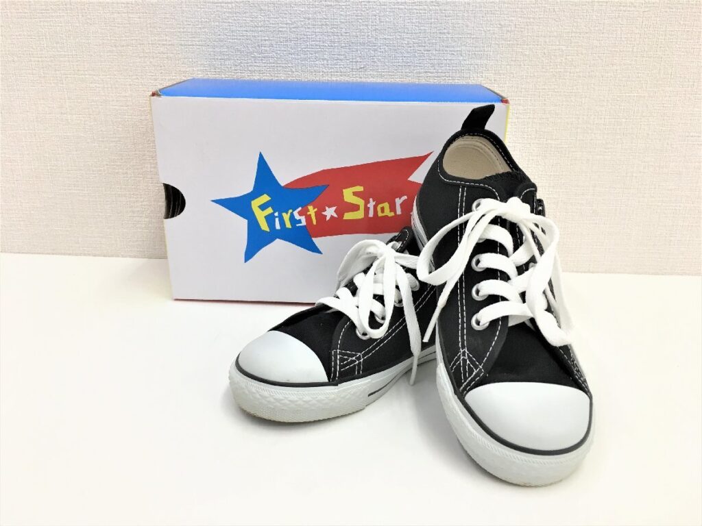 CONVERSE コンバース ALL STAR 3CK553 オールスター キッズ ローカット スニーカー ジップ 黒 19cm
