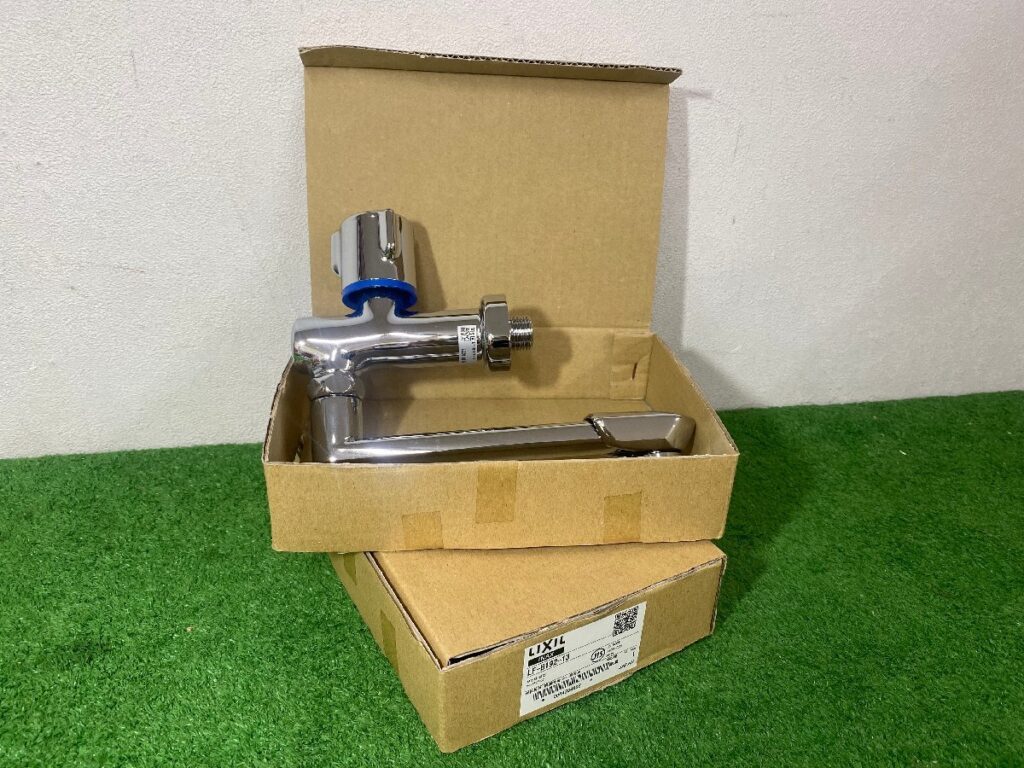 LIXIL(リクシル) INAX LF-B192-13 2個セット ビーフィット バス水栓 壁付タイプ 単水栓 自在水栓