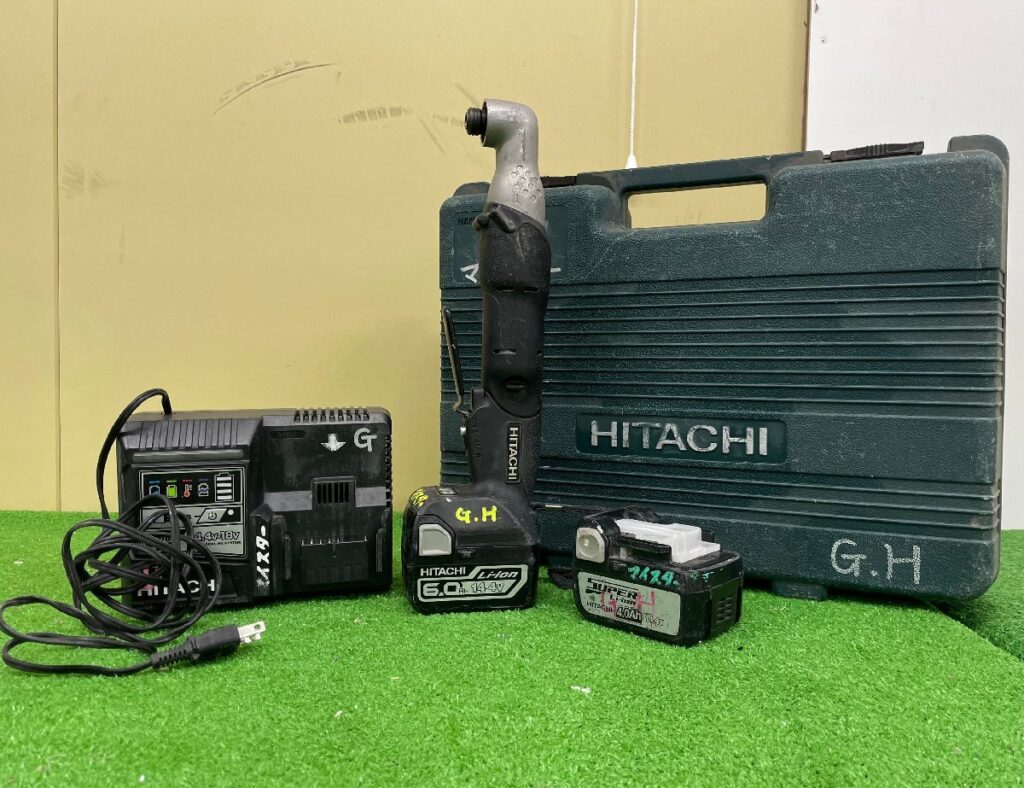 日立工機(HITACHI) 14.4V コードレスコーナインパクトドライバー WH14DCL 蓄電池 BSL 1440 1460 電動工具