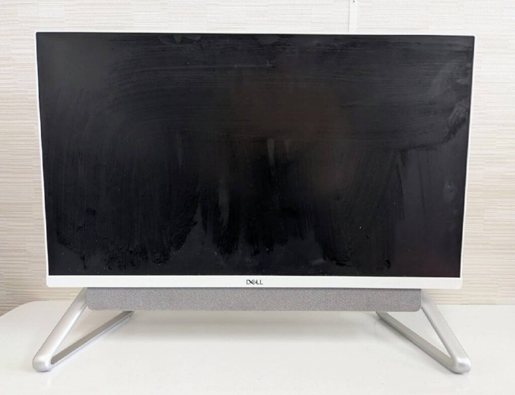 DELL 一体型モニター Insprion 24-5400 W24C ※画面割れ有り 動作未確認 コード欠品