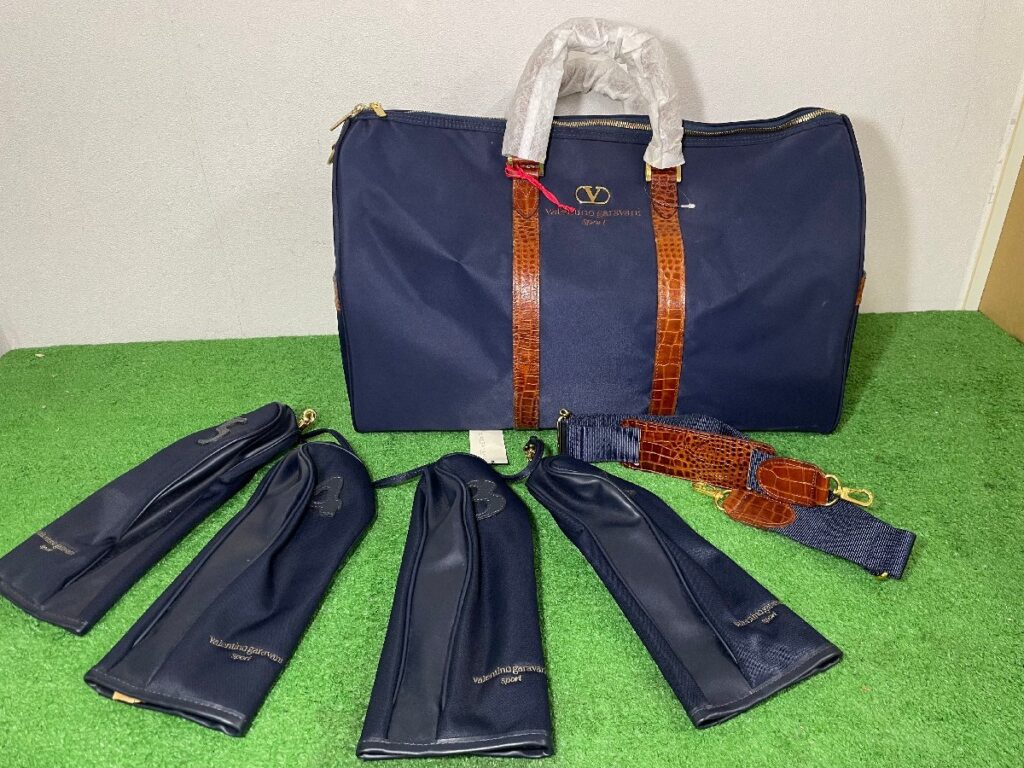 ヴァレンティノ ガラヴァーニ 2way バッグ ボストン ネイビー Valentino garavani 旅行 トラベル