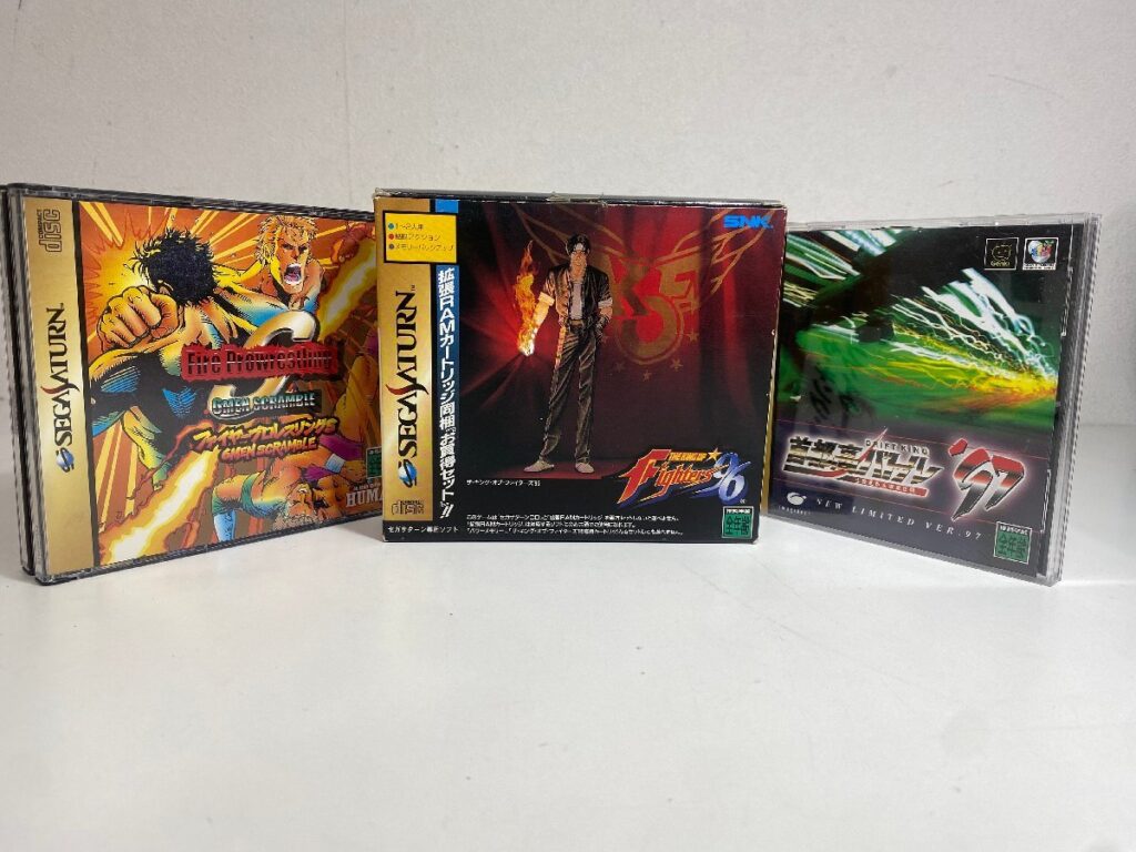 セガサターン ソフトまとめ ザ・キング・オブ・ファイターズ ‘96 ファイヤープロレスリングS 首都高バトル SEGA SAT