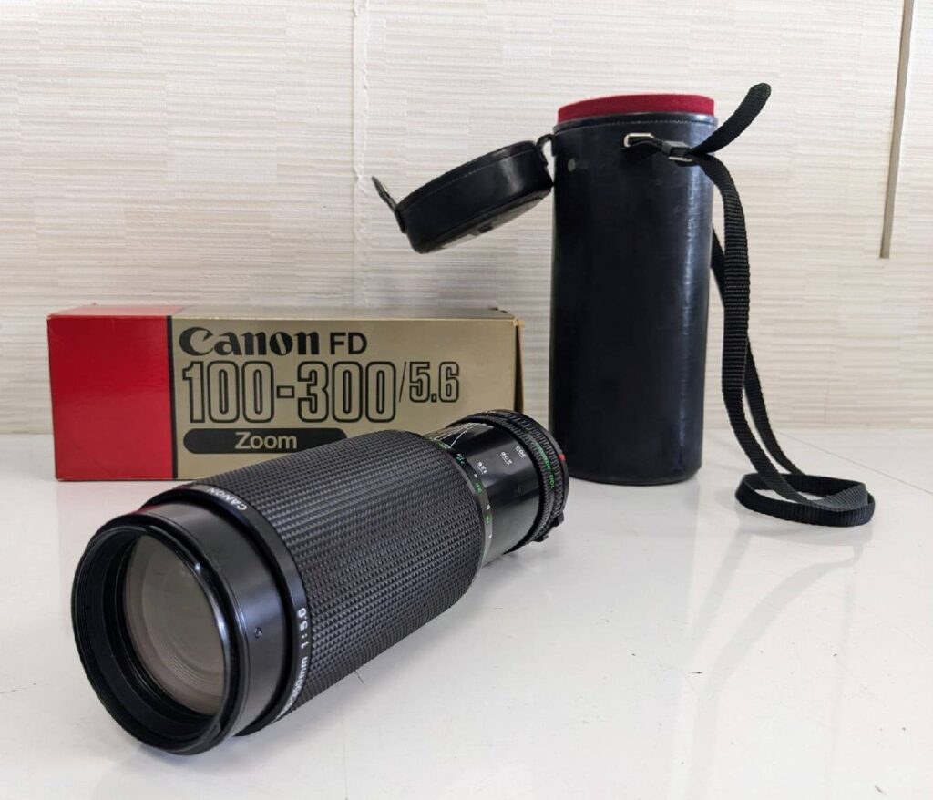 Canon ZOOM LENS FD 100-300mm F5.6 L カメラレンズ キャノン