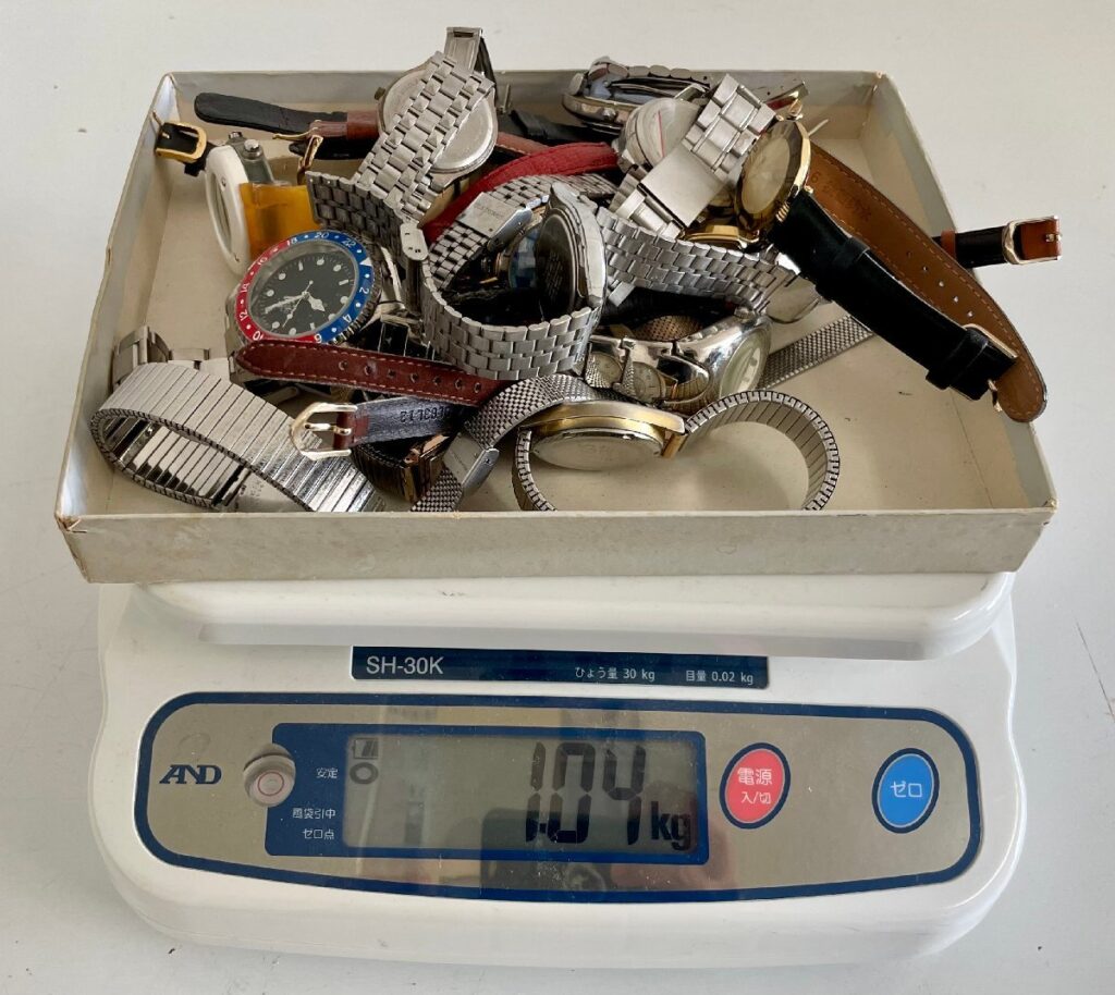 腕時計 まとめ売り 重さ1.04kg