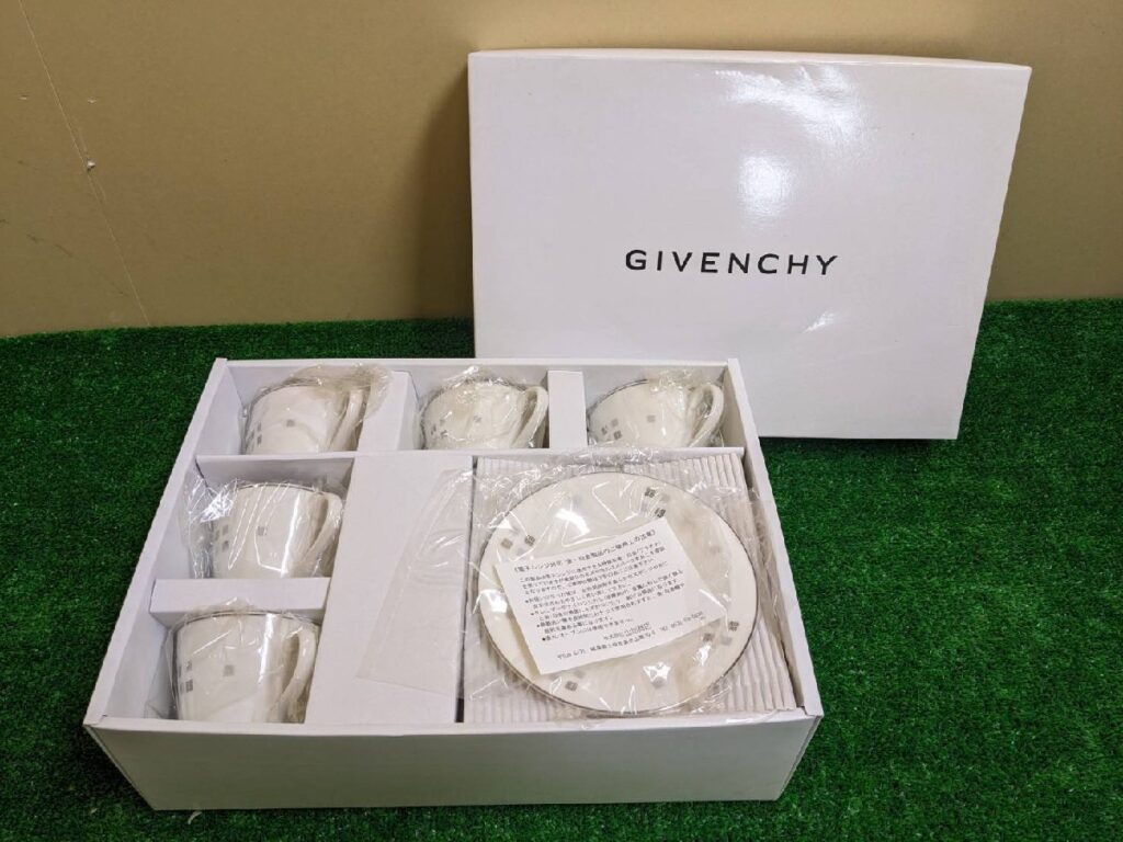 ジバンシー GIVENCHY 5客 コーヒーセット GB83-2 ブランド 食器 yamaka