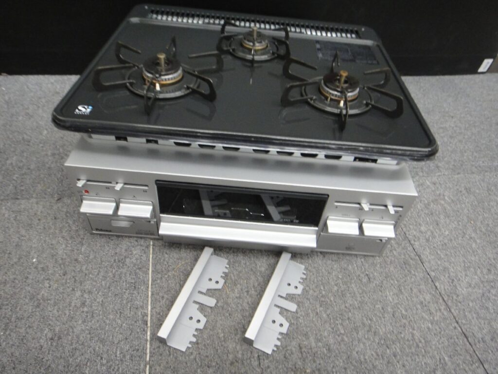 Paloma パロマ ビルトインコンロ PKD-N36S LPガス用 2022年製 3口 ガスコンロ