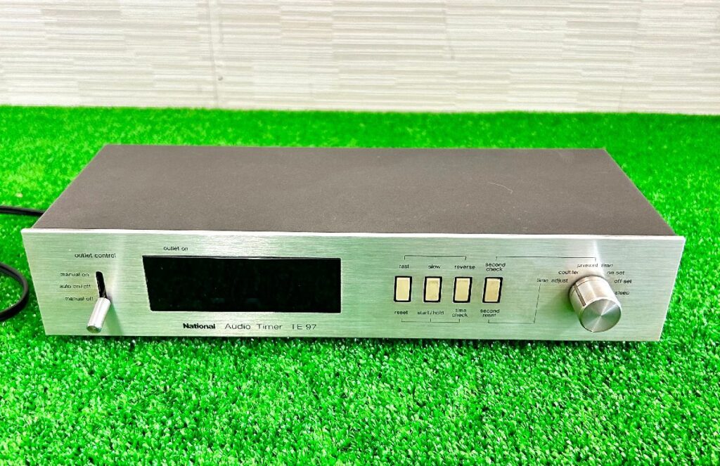 ナショナル　オーディオタイマー　ＴＥ－97　通電確認済み