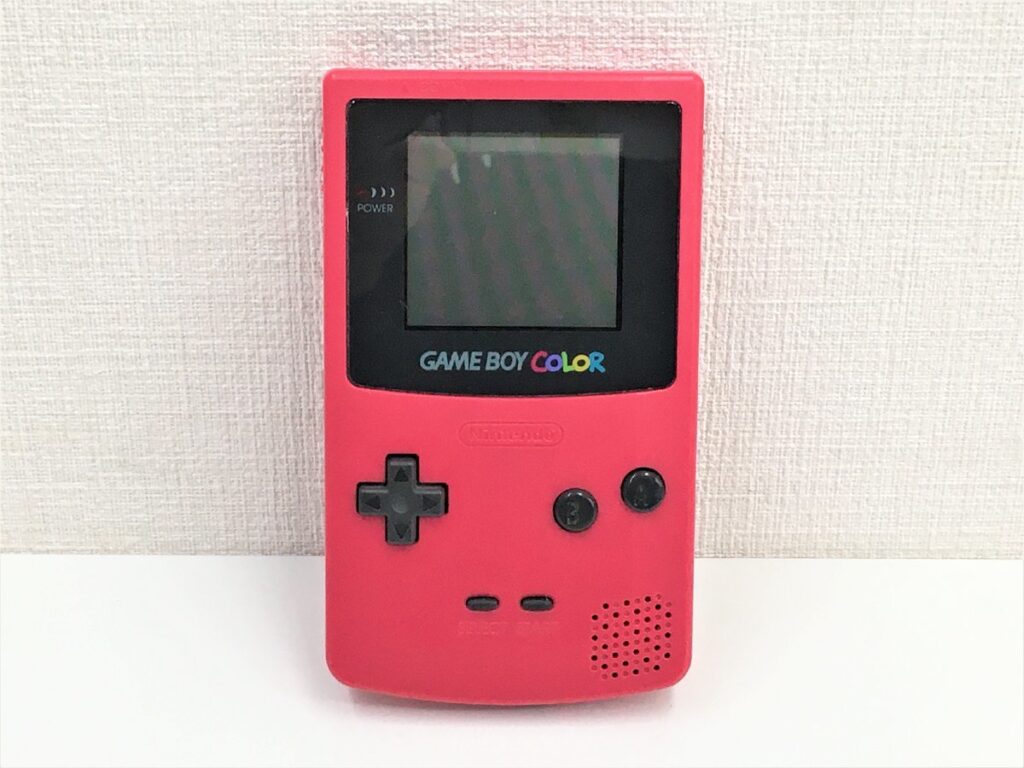 Nintendo 任天堂 ゲームボーイカラー GAME BOY COLOR CGB-001 レッド 本体のみ 通電確認済み