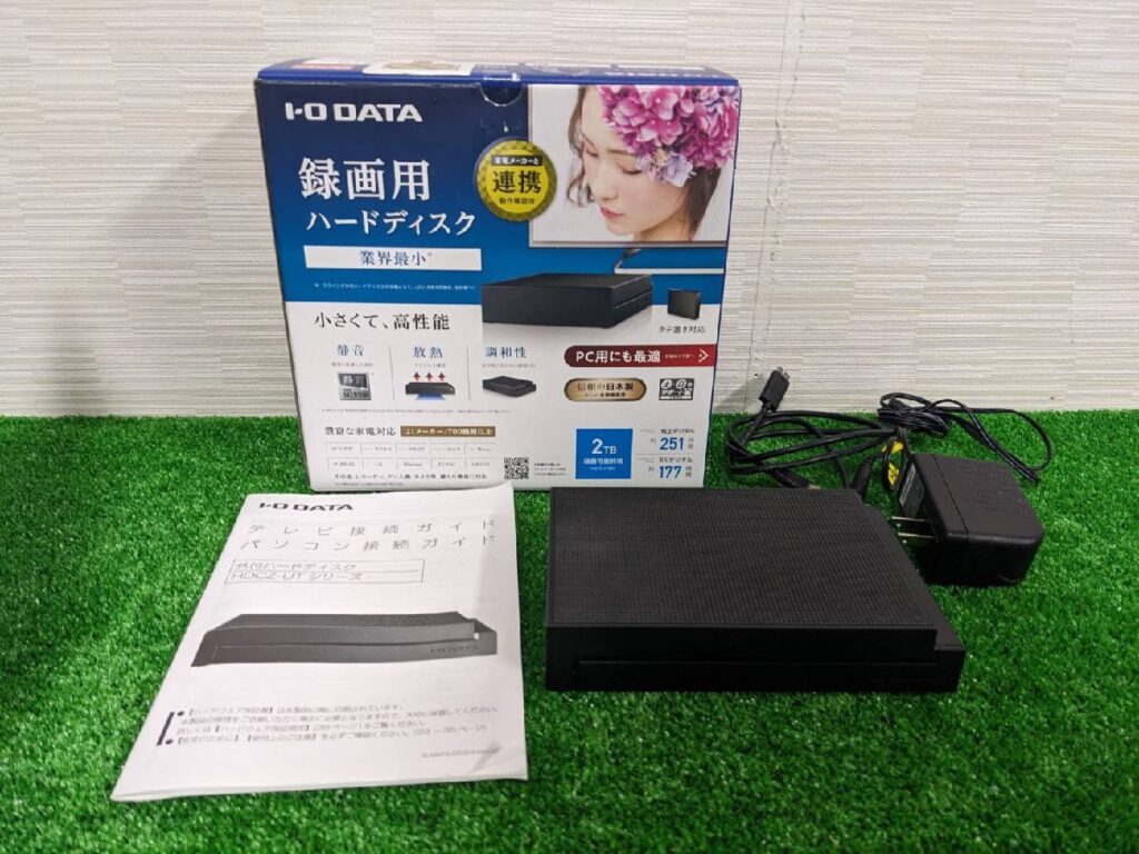I-O DATA ハードディスク 2TB HDCZ-UT2KC 動作未確認