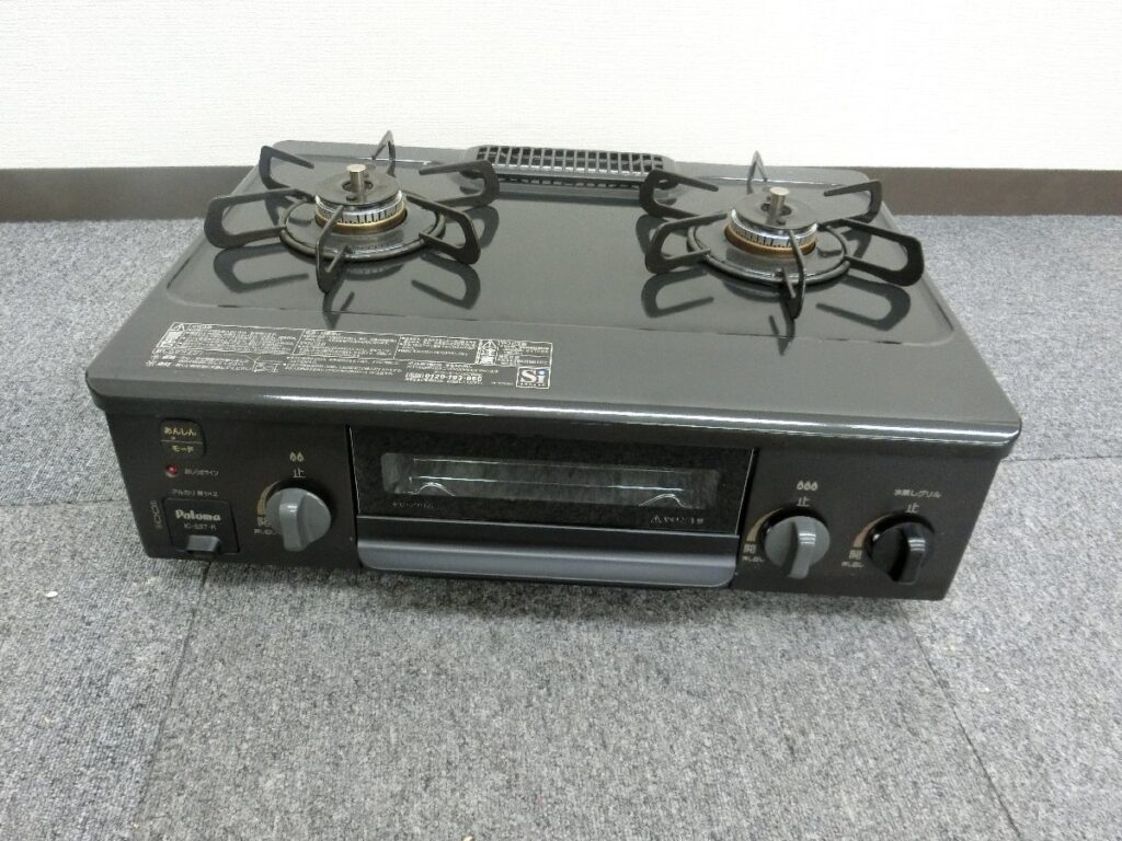 Paloma パロマ ガステーブル IC-S37-2R LPガス用 2022年製