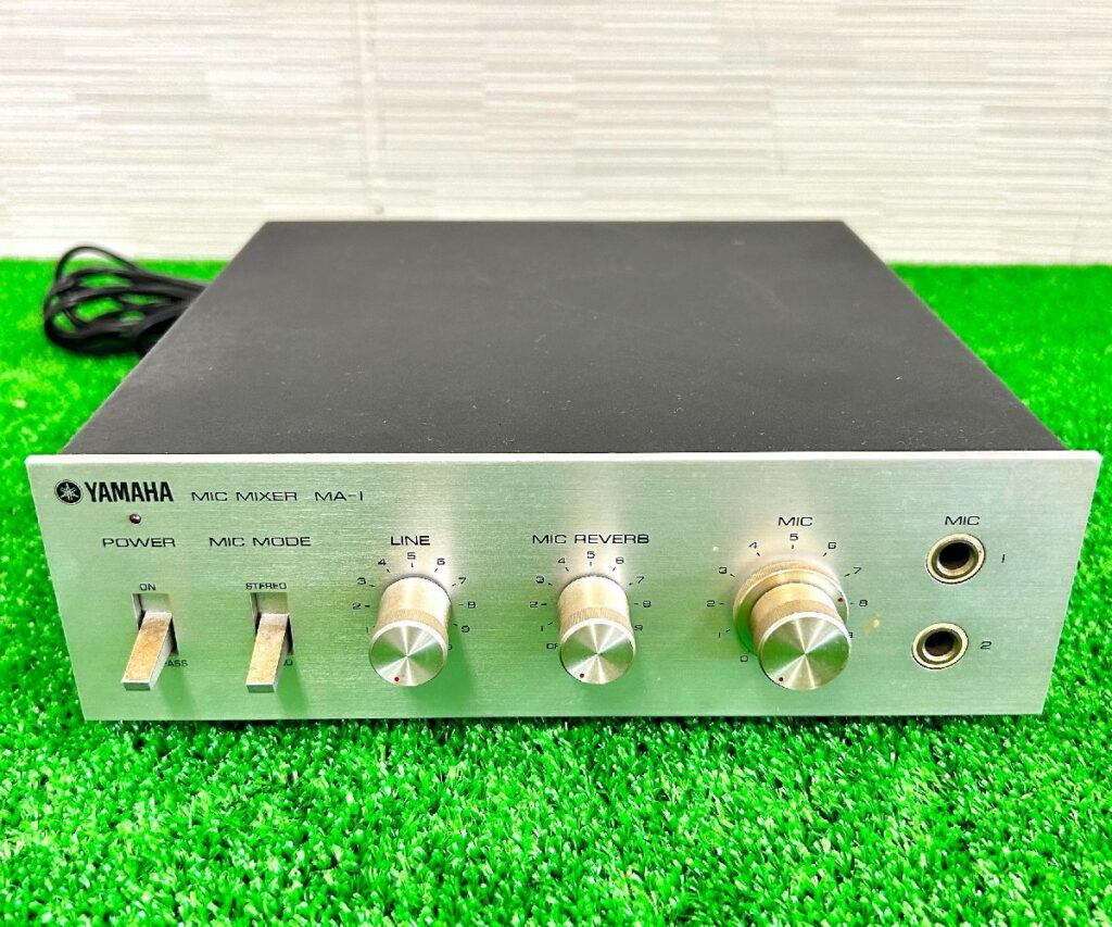 YAMAHA ヤマハ MA-1 MIC MIXER マイクミキサー 通電確認済み オーディオ機器