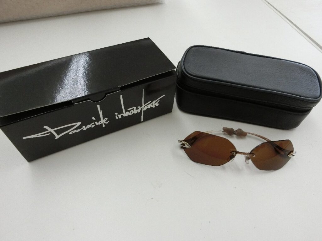 Darkside inhabitants DARTS サングラス G74 COL.BR L