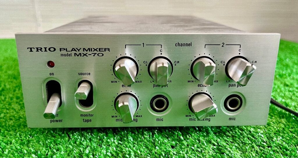 TRIO トリオ MX-70 PLAY MIXER 通電のみ確認済