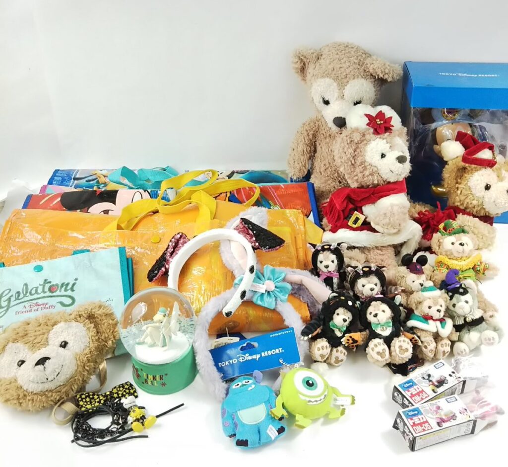 ジャンク 未開封あり 大量 ディズニーグッズいろいろまとめて お土産 ぬいぐるみ/おもちゃ/カチューシャなど 現状品
