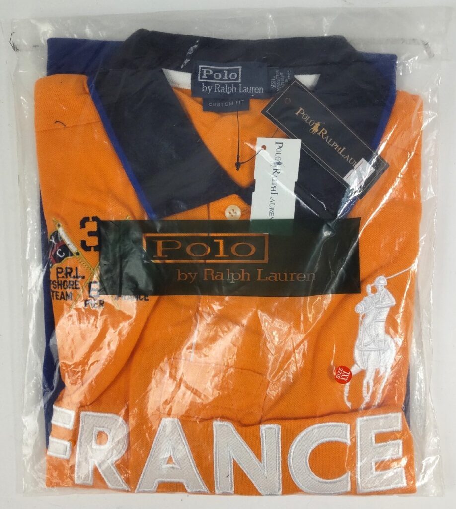 未開封 POLO RALPH LAUREN ポロラルフローレン ポロシャツ フランス XXL 100％コットン