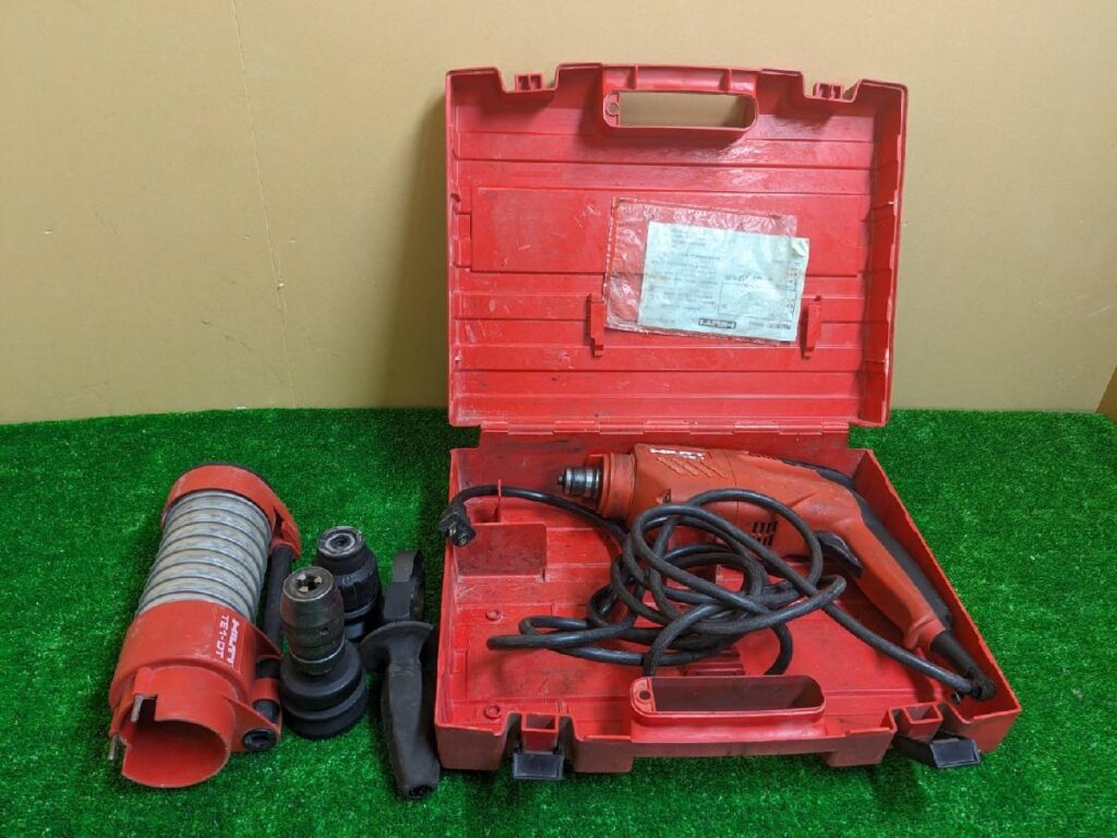 HILTI TE1 ヒルティ ハンマドリル +　TE1-DT 集じん 通電のみ確認済み