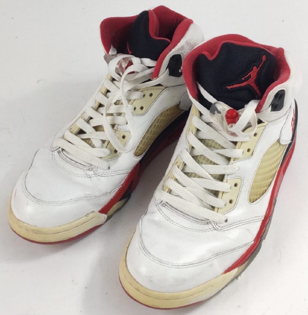 NIKE AIR JORDAN5 RETRO 136027-120 27.5cm スニーカー ナイキ エアジョーダン5 レトロ 現状品