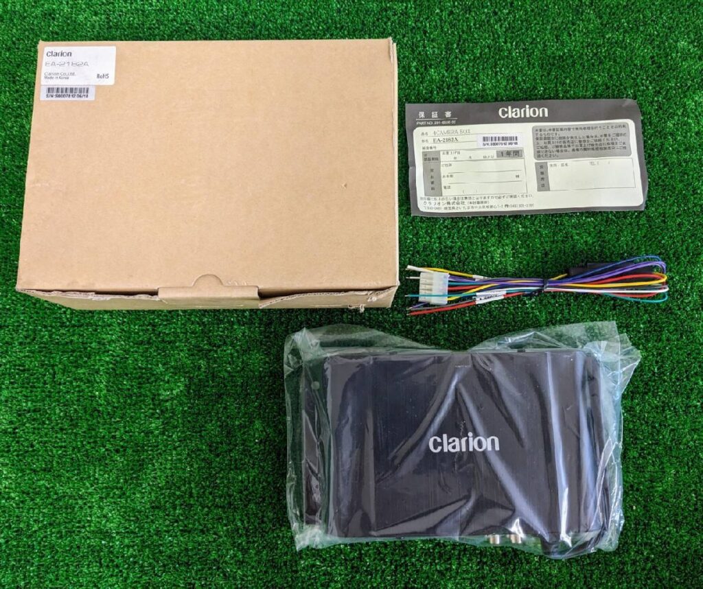 clarion EA-2182A 4カメラボックス　クラリオン 保証書付