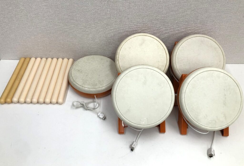 Nintendo 任天堂 Wii 太鼓の達人 タタコン まとめ 5点 NC-110 ゲーム機器