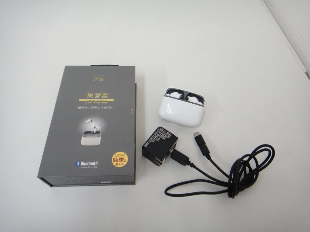 たのしいかいしゃ ブルートゥースイヤホン機能付き集音器 TA-HN1