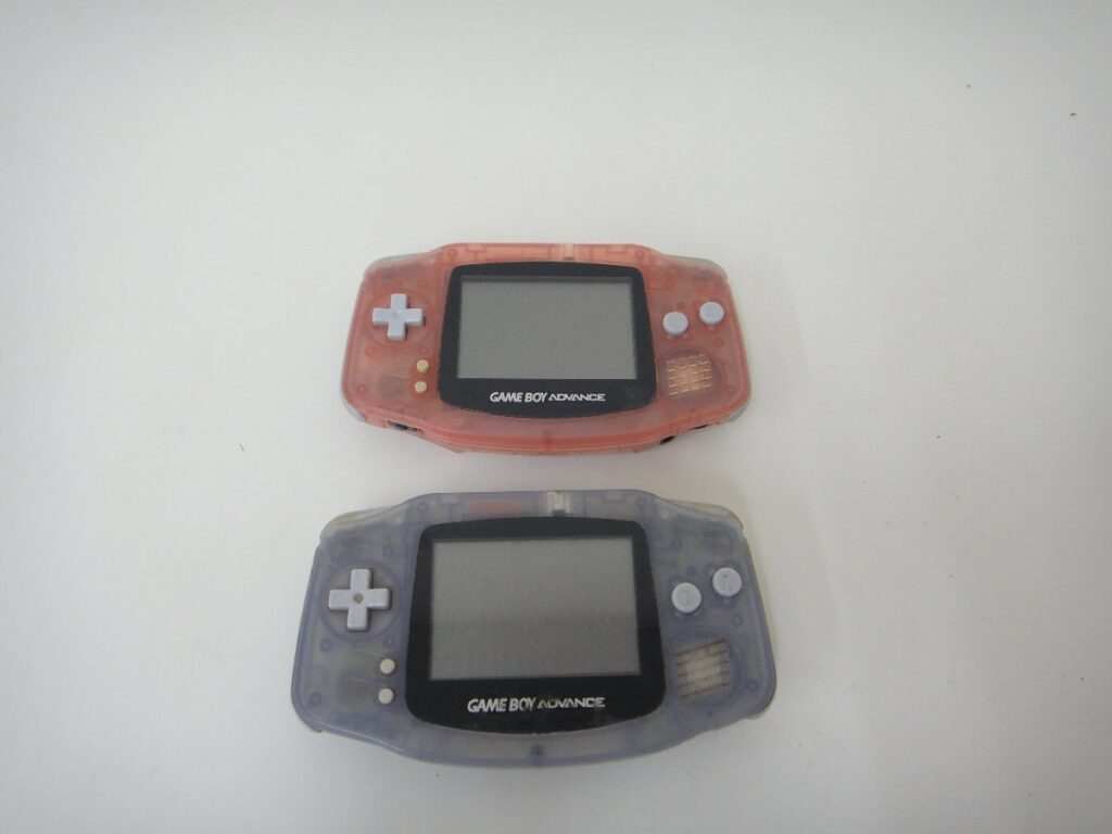 Nintendo ゲームボーイアドバンス AGB-001 裏蓋欠品 ２台 ニンテンドー